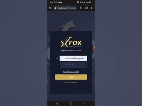 xfox login